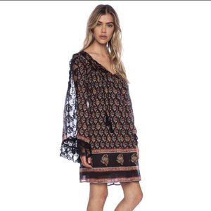 Free People Nomad Child Floral Lace Shift Dress